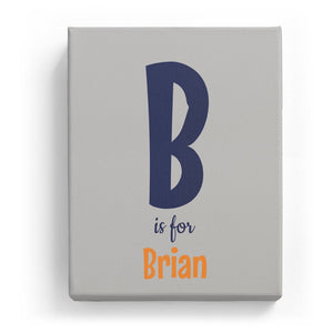 B is for Brian - Cartoony