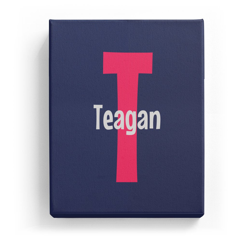 Teagan's Personalized Canvas Art