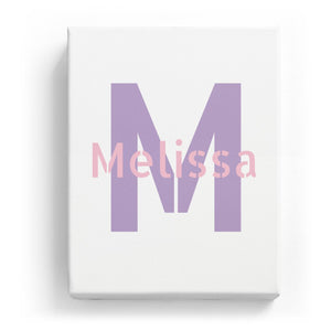 Melissa Overlaid on M - Stylistic