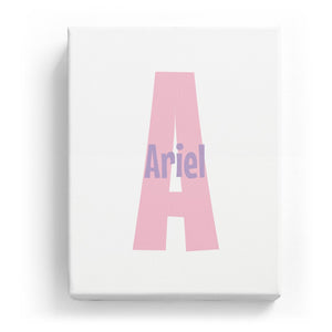 Ariel Overlaid on A - Cartoony