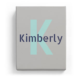 Kimberly Overlaid on K - Stylistic