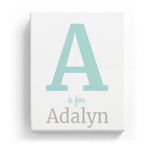 A is for Adalyn - Classic