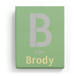 B is for Brody - Stylistic
