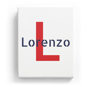 Lorenzo Overlaid on L - Stylistic