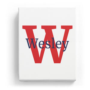 Wesley Overlaid on W - Classic