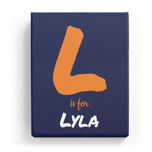 L is for Lyla - Artistic