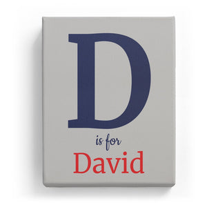 D is for David - Classic