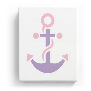 Anchor with Rope - No Background