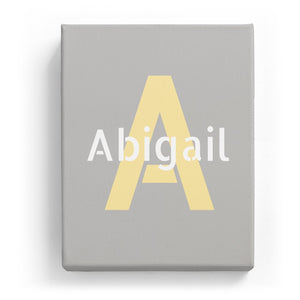 Abigail Overlaid on A - Stylistic