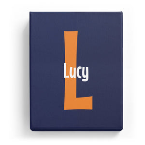 Lucy Overlaid on L - Cartoony