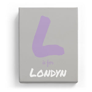 L is for Londyn - Artistic