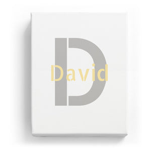 David Overlaid on D - Stylistic