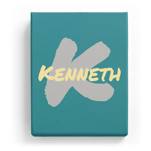 Kenneth Overlaid on K - Artistic
