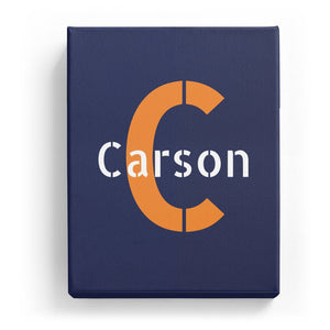 Carson Overlaid on C - Stylistic