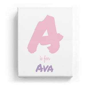 A is for Ava - Artistic