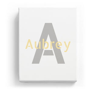 Aubrey Overlaid on A - Stylistic