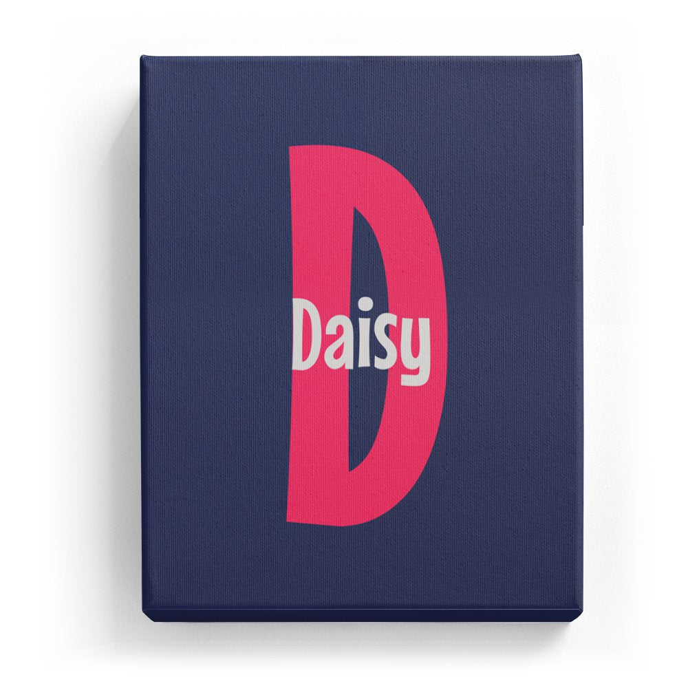 Daisy's Personalized Canvas Art