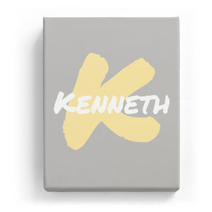 Kenneth Overlaid on K - Artistic