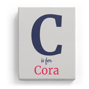 C is for Cora - Classic