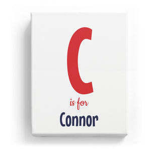 C is for Connor - Cartoony