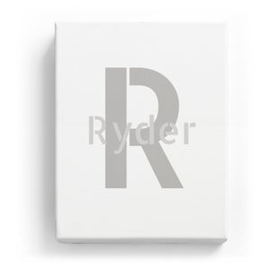 Ryder Overlaid on R - Stylistic