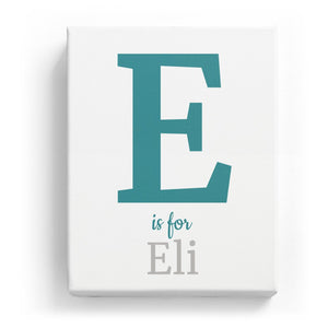 E is for Eli - Classic