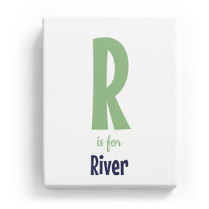 R is for River - Cartoony