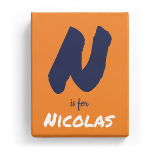 N is for Nicolas - Artistic