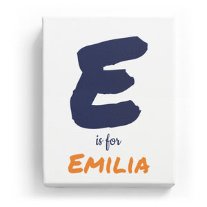E is for Emilia - Artistic