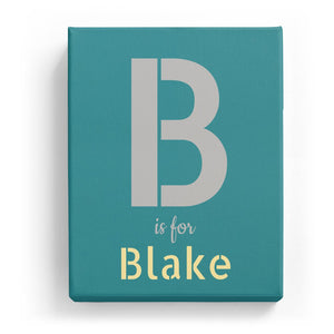 B is for Blake - Stylistic