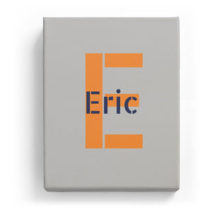 Eric Overlaid on E - Stylistic