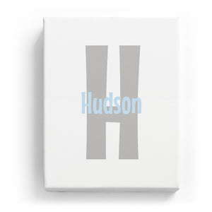 Hudson Overlaid on H - Cartoony