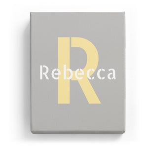 Rebecca Overlaid on R - Stylistic