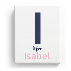 I is for Isabel - Stylistic