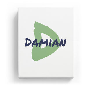 Damian Overlaid on D - Artistic