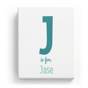 J is for Jase - Cartoony