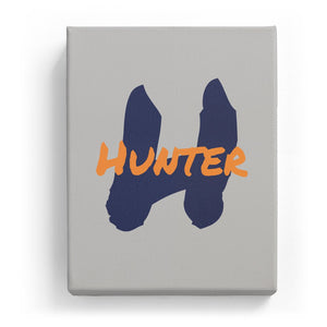 Hunter Overlaid on H - Artistic