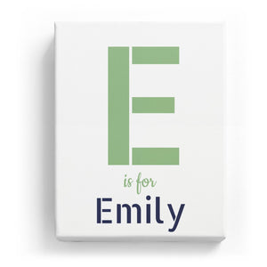 E is for Emily - Stylistic
