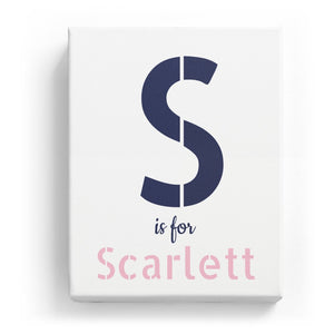 S is for Scarlett - Stylistic