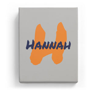 Hannah Overlaid on H - Artistic