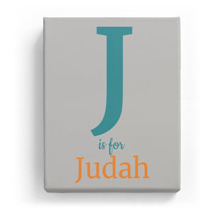 J is for Judah - Classic