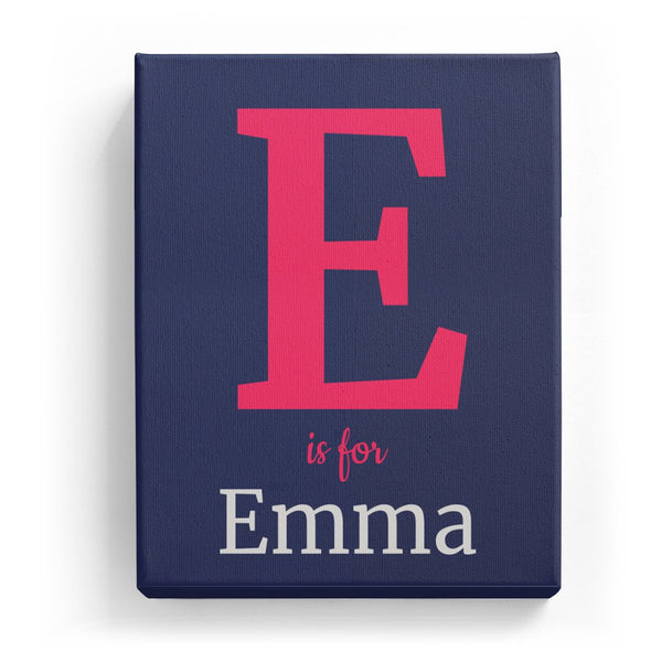 E is for Emma - Classic