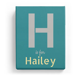 H is for Hailey - Stylistic