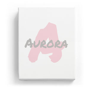 Aurora Overlaid on A - Artistic