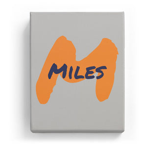 Miles Overlaid on M - Artistic
