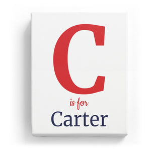 C is for Carter - Classic