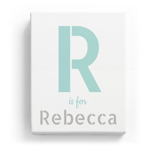 R is for Rebecca - Stylistic
