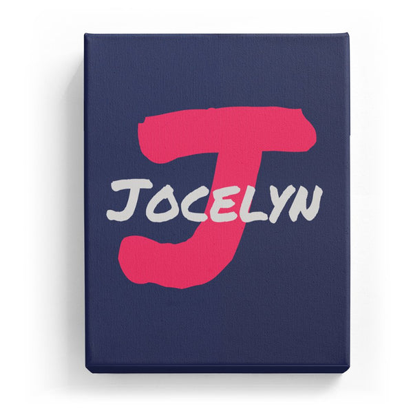 Jocelyn Overlaid on J - Artistic