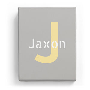 Jaxon Overlaid on J - Stylistic