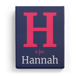 H is for Hannah - Classic
